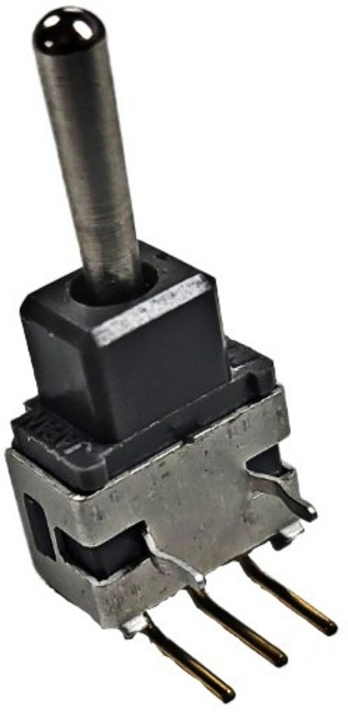 NKK A1SAH 토글 스위치 SPDT On-Off-(On) PCB 타입