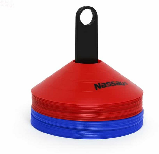 와이낫디자인 미니축구골대 훈련용 접시콘 40개