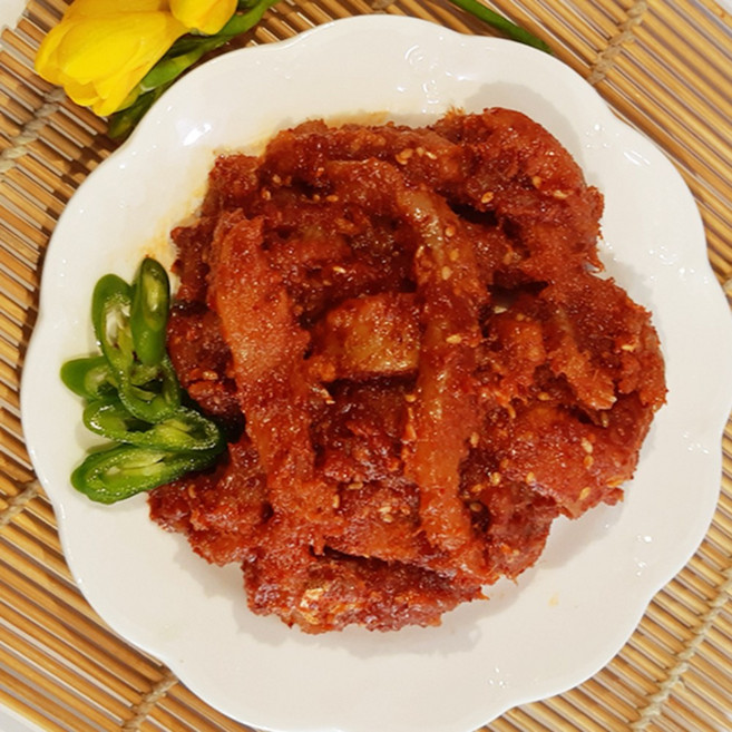 강경종가집젓갈백화점 명태회무침 250g 500g 1kg 저염숙성, 1개