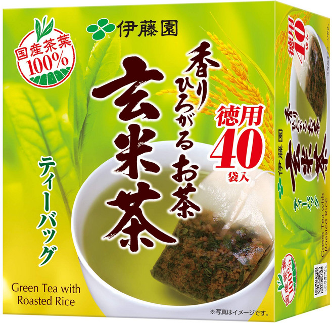 이토엔 향기 히로가루 차 현미차 티백 2.0g×40봉, 3. 현미차, 2g, 1, 40