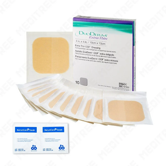 듀오덤 엑스트라씬 10매입 + 한신 소독용 알콜솜 20매입, 1세트 - 쿠팡