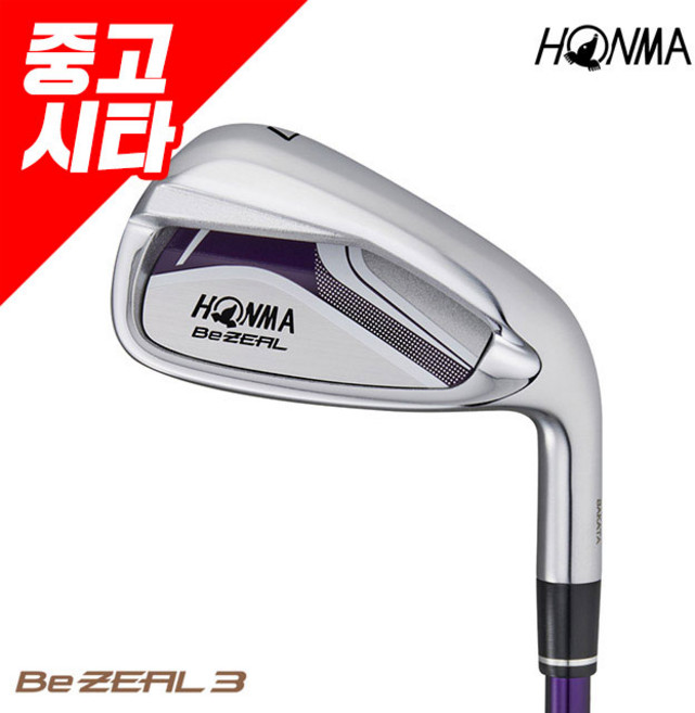 [시타채]혼마정품 BeZEAL 비즐3 여성 카본 7번 아이언 단품, 7번 카본 A