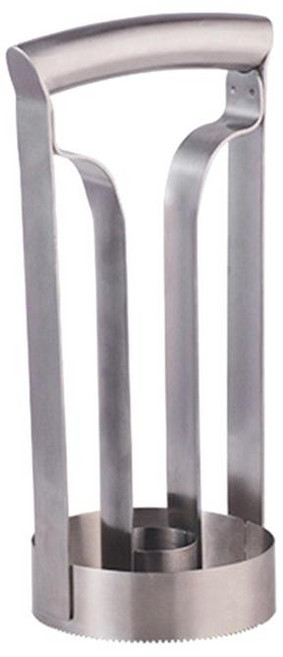 파인애플 Corer 주방 도구 주방 식당용 파인애플 커터, 11cmx19.5cm, 은, 스테인레스 스틸, 1개