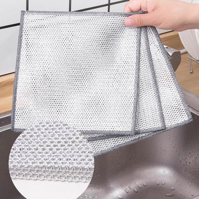 홈앤니즈 주방 스크래치 없는 3겹 스텐 철수세미, 1세트, 20개