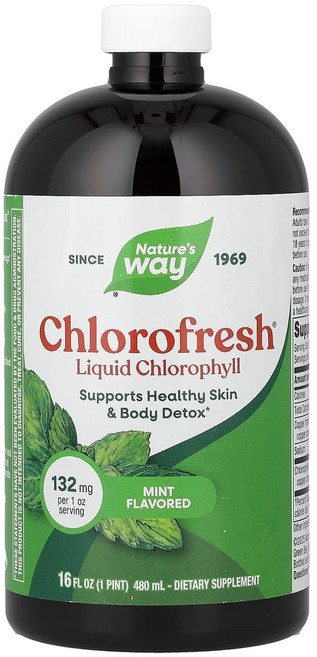 [민트맛] 네이처스웨이 클로로프레쉬 액상 엽록소 480ml, 1개