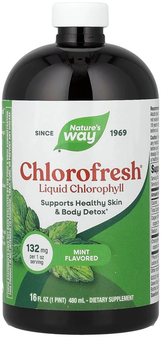 [민트맛] 네이처스웨이 클로로프레쉬 액상 엽록소 480ml, 1개 - 쿠팡