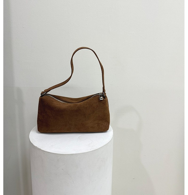 레브 스웨이드 스몰 숄더백