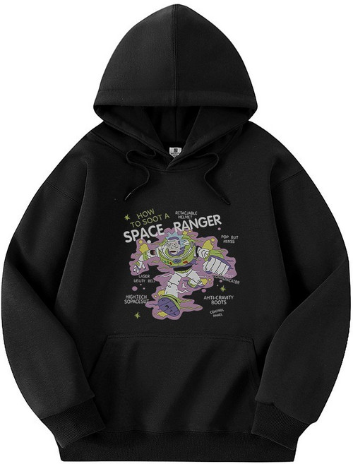 남녀 공용 토이 스토리 프린팅 커플 트렌드 후드티 맨투맨