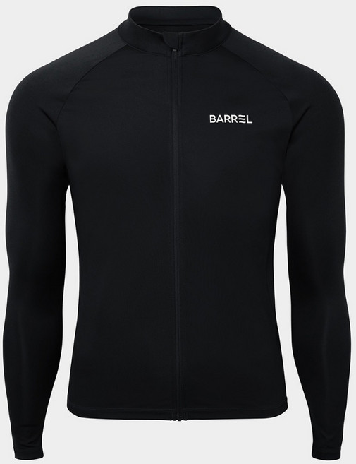 BARREL 男款單色拉鍊防曬衣