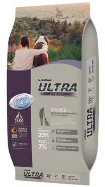 뉴트리나 울트라 초이스 애견사료, 곡물, 15kg, 1개