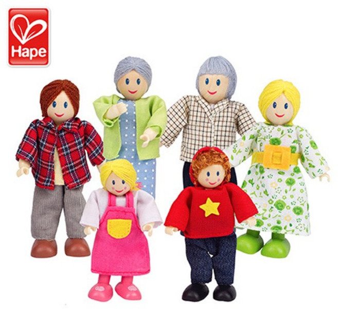백인가족인형, 1개