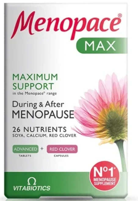 Vitabiotics Menopace Max Tablets - Pack of 84 During & After Menopause Direct Delivery From UK, 1개, 84회분 - 쿠팡