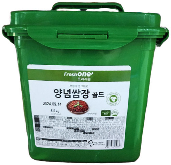 (무)프레시원 양념쌈장(실온 골드 6.5Kg, 1개
