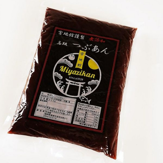 미야지칸 일본 잼 앙코 팥앙금 아즈키 츠부앙 800g 40%, 1개