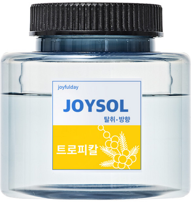 기분좋은날 탈취 방향제 조이솔 대형 액상형 카트리지 트로피칼, 4개, 250ml
