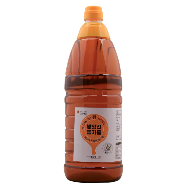 60년전통 대전기름집 100% 통들깨 대용량 들기름, 1개, 1.8L