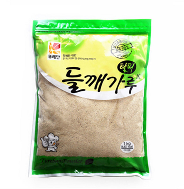 뚜레반 탈피 들깨가루, 1kg, 2개