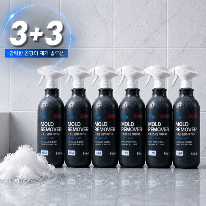 더홈샵 초강력 뿌리는 곰팡이제거제, 6개, 540ml