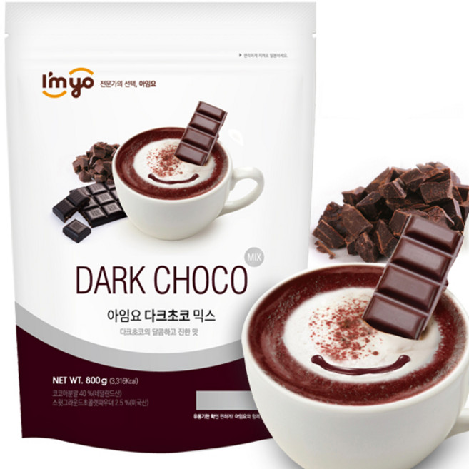 아임요 다크초코 믹스 파우더, 800g, 1개입, 1개