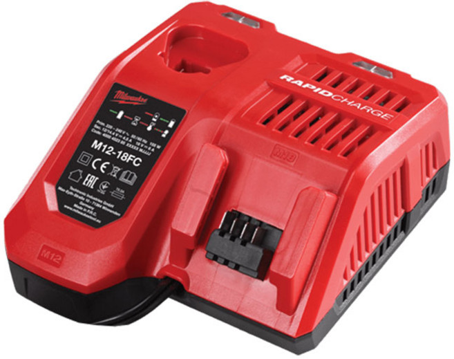 밀워키 충전기 M12-18C/급속 충전기 M12-18FC, 1개