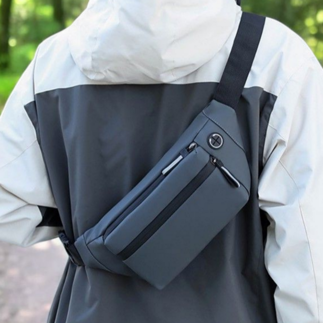 BETHEL 멀티 보조가방 방수 크로스백 운동 힙색 여행 슬링백