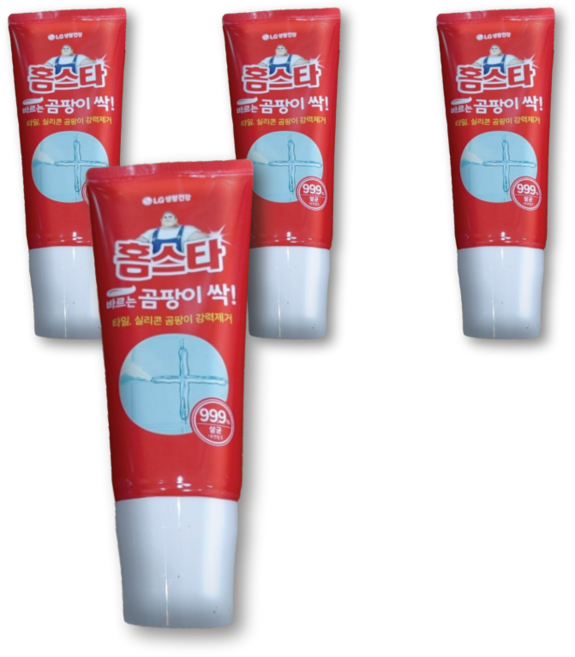 홈스타 바르는 곰팡이싹 120ml 4개입, 4개
