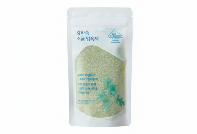 솔테라피 강화쑥 배쓰솔트 그린로즈, 2개, 100g