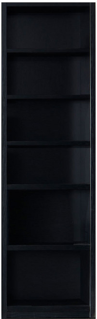 [유앤미가구] 높은 책장 서랍형/일반형 6단 책장 홈오피스 아이방 서재방, 일반형, 블랙