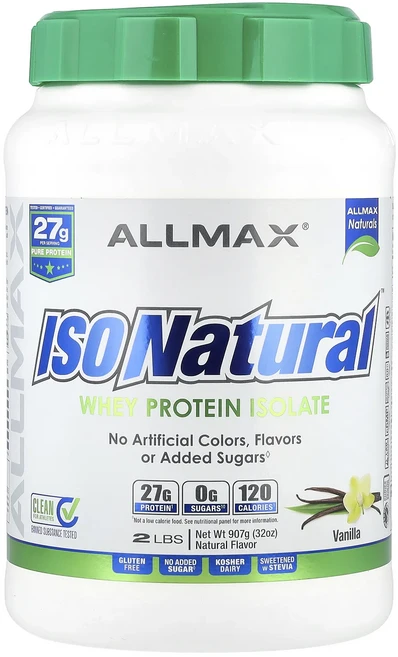 몸관리하세요 겨울입니다 ALLMAX ISONatural™ 분리유청단백질 바닐라 맛 907g(2lb) 특별관리진행, ALLMAXISONatural분리유청단백질바닐라맛907, 907g, 1개 - 쿠팡