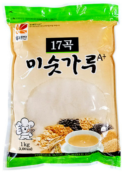 뚜레반 17곡 미숫가루, 1kg, 1개