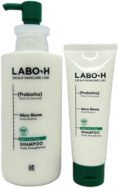 라보에이치 탈모증상완화 샴푸 두피강화 333ml+50ml, 1개, 445ml