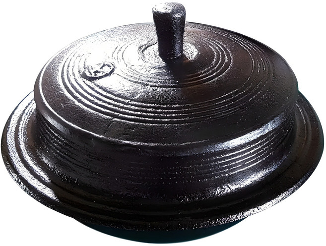 야철대장 국내산 전통방식 길들인 무쇠 가마솥 2인~16인용, 블랙, 선택05:길들인 무쇠가마솥24cm(10인용)