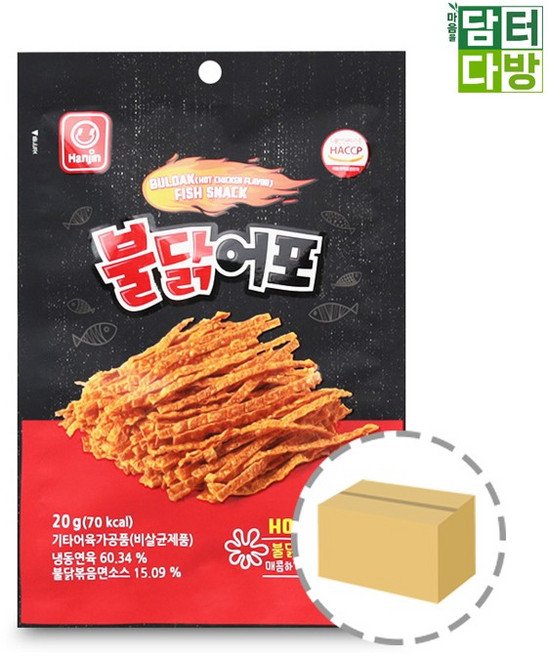 한진 불닭어포 20g 1BOX (30개입), 1개