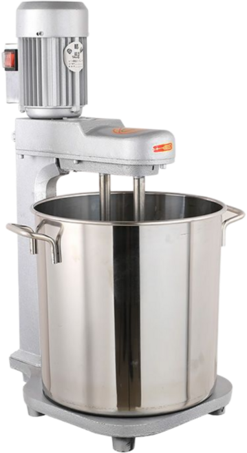 AUTOCHEF 15L 대용량 반죽기 계란풀기 베이킹 제빵 주방머신 업소용 반죽기계 자동, 1개, 실버