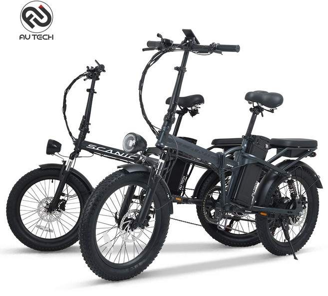 2025년형 AU테크 스카닉 M20 MAX 48V 500w 10Ah 전동 전기자전거, 딥그레이(LG삼성셀 20Ah), 1개, 169cm