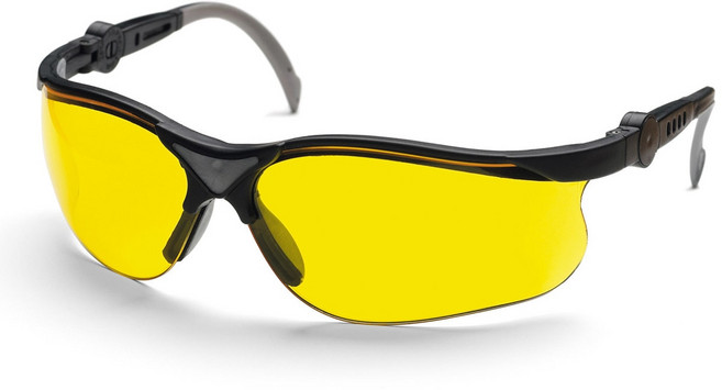 허스크바나 작업 보호용 고글 옐로우, 1개