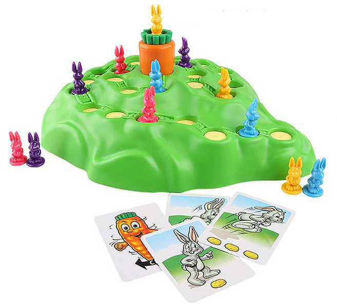 재미모리 보드게임 가족용보드게임, 퍼니버니 토끼경주, 1개