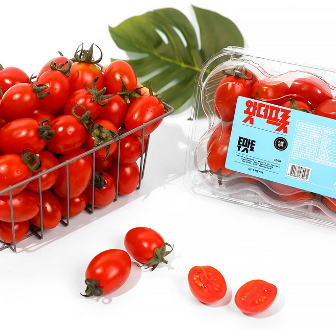 [달찐과일] 스테비아 방울토마토 스테비아/망고향/자몽향 500g 외 택1, 4개