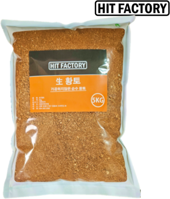[히트팩토리] 순수 생 황토 5kg, 1개