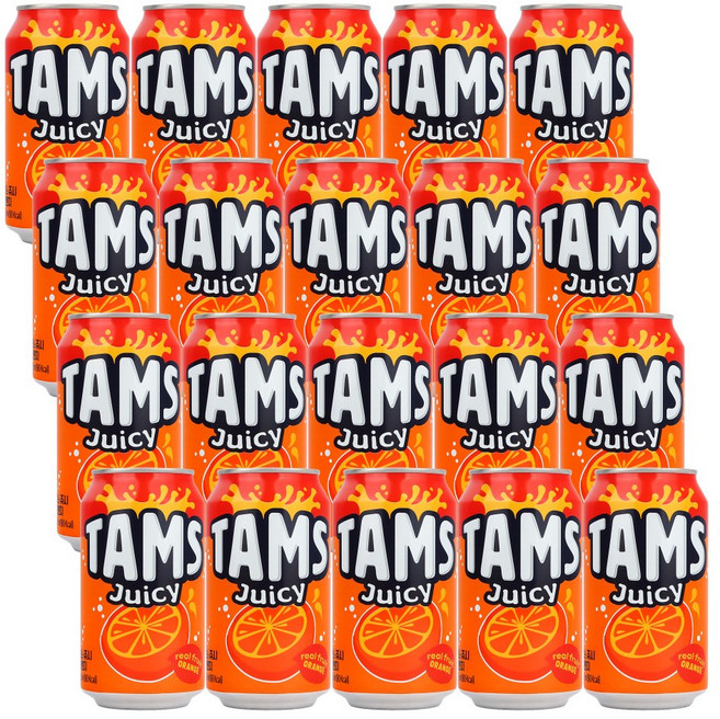 롯데칠성 탐스쥬시 오렌지 (355ml x 20개입), 20개, 355ml