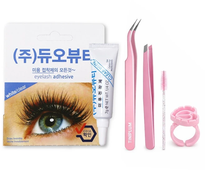 듀오뷰티 글루 7g 투명 고급 속눈썹 족집게, 1개, 듀오풀투명 - 쿠팡