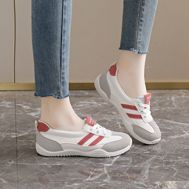 Aesero 여성 독일군 운동화 레트로 감성 캐주얼 스니커즈 3.5cm 소폭 키높이 볼륨감 있는 데일리슈즈 K1521