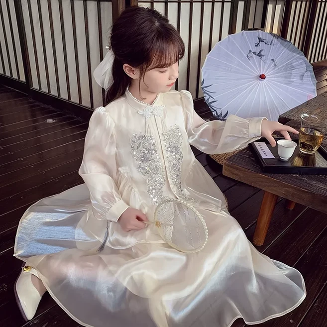 女童漢服公主裙