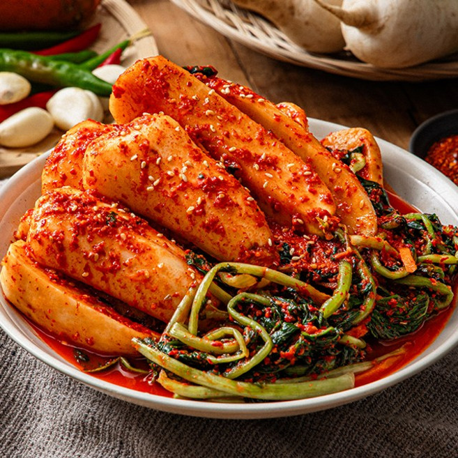 여수 맛집 전라도 총각 무 김치, 10kg, 1개