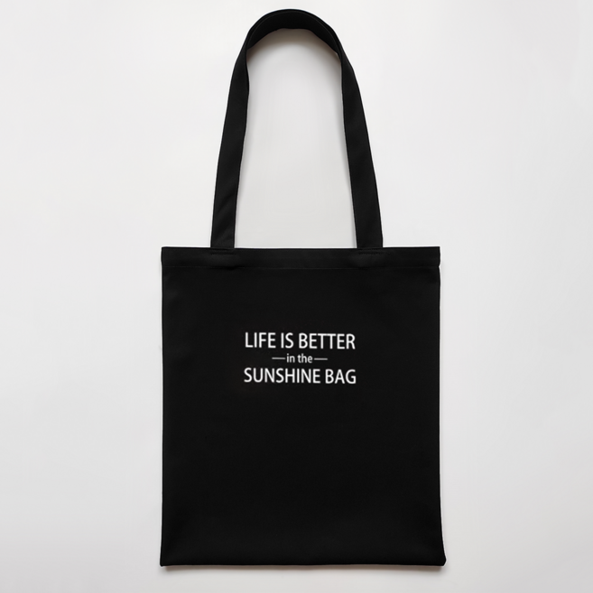 플러스리빙 남녀공용 캔버스 숄더 에코백