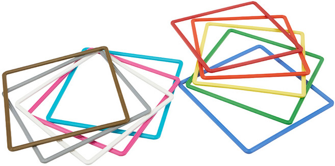 아이소파 아이짐 후프 5개세트(중) IGH-1405 유아 액션 후프 단체 게임 체육 교구, 단품, 1개