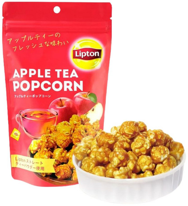 립톤 애플티 맛 팝콘, 55g, 1개