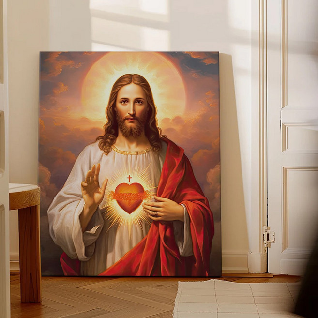 성경액자 말씀 묵상 종교 교회인테리어액자 그림액자 말씀을따르는삶 30종 03, 21.사랑의예수님