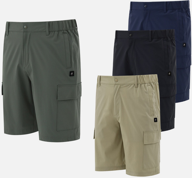 [세루빅스포츠] 시원한 남성 여름 카고 스포츠 스판 반바지