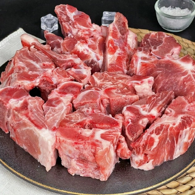 한돈 돼지 등뼈, 1박스, 6kg